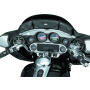 Kuryakyn 3765 Stereo Accent 96-13 FL Touring Models Chrome