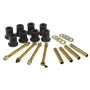 Prothane 76-86 Jeep CJ5/7/8 Rear Shackle Bushings - Black