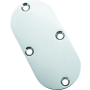 Bikers Choice 490592 65-86 FL FX 4 Speed Chrome Inspection Cover Replaces H-D 60572-78T No Shifter Hole