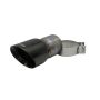 Corsa Performance TK003BLK Single 3.5in. Black PVD Pro-Series Universal Tip Kit (2.75in. Inlet-Clamp Includ