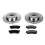 PowerStop K788 Z23 Daily Driver Carbon-Fiber Ceramic Brake Pad and Drilled & Slotted Rotor Kit