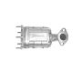 AP Exhaust 642796 EPA (Federal) Catalytic Converter