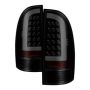 xTune 05-15 Toyota Tacoma (Excl LED Tail Lights) LED Tail Lights - Blk Smk (ALT-ON-TT05-LBLED-BSM)