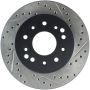 Stoptech 127.62007L Slotted & Drilled Sport Brake Rotor