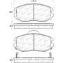 Stoptech 308.11250 Street Brake Pads