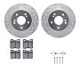 Dynamic Friction 7612-63028 Rotor Kit