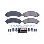 PowerStop Z23-726 PowerStop - Z23 Daily Driver Carbon-Fiber Ceramic Brake Pads with Hardware Kit
