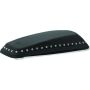 Mustang Motorcycle 77623 Mustang 08-21 Harley FL Touring Saddlebag Lid Covers w/ Studs - Black