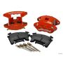 Wilwood 140-12101-R D154 Rear Caliper Kit - Red 1.12 / 1.12in Piston 1.04in Rotor