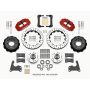 Wilwood 140-15199-DR Narrow Superlite 6R Front Hub Kit 12.88in Drill Red 65-72 CDP C Body -Drum