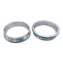 Granatelli Motor Sports 318535FS Heavy Duty Double 0-Ringed Clamshell  Clamps - Aluminum Interlocking