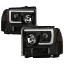 SPYDER 5087911 Projector Headlights - Black