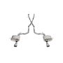CORSA Performance 21196 Corsa 2021-2024 Dodge Durango SRT Hellcat Cat-Back 2.75in Dual Rear Exit Xtreme 4.5in Polished Tips