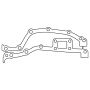 Cometic Gasket C4336-018 Cometic Jaguar 1954-1969 XK6 .016in AFM Timing Cover Gasket