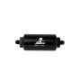 AEROMOTIVE AFS12345 6an Inline Fuel Filter 10 Micron 2in OD Black