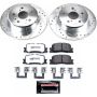 PowerStop K1148-36 Z36 Truck and SUV Carbon-Fiber Ceramic Brake Pad and Drilled & Slotted Rotor Kit