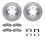 Dynamic Friction 6612-48031 Rotor Kit
