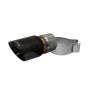 Corsa Performance TK001BLK Single 3.0in. Black PVD Pro-Series Universal Tip Kit (2.5in. Inlet-Clamp Include