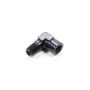 AEROQUIP AERFCM5148 1/4in 90 Deg Elbow Female/Male Black