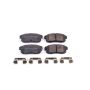 PowerStop 17-1008 PowerStop - Z17 Low-Dust Ceramic Brake Pads with Hardware