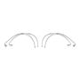 Fabtech 07-18 Jeep JK 4WD Front & Rear Extended Brake Line Kit