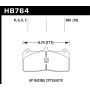 Hawk Performance HB764G.628 DTC-60 Disc Brake Pad
