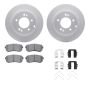 Dynamic Friction 4512-03127 Rotor Kit