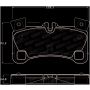 Stoptech 308.13500 Street Brake Pads - Front