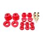 BMR 10-15 5th Gen Camaro Pro Version Rear Cradle Bushing Kit (BK024 BK029) - Red