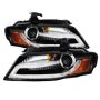 SPYDER 5080752 Projector Headlights - DRL LED - Black