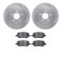 Dynamic Friction 6502-52106 Rotor Kit