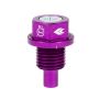 NRG Magnetic Oil Drain Plug M14X1.5 Acura/Honda/Mazda/Mitsubishi - Purple