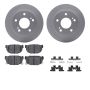 Dynamic Friction 4512-67087 Rotor Kit