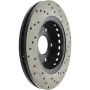 StopTech 15-19 Honda Pilot Cryo Drilled Sport Front Right Rotor