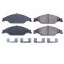 PowerStop 17-804 PowerStop - Z17 Low-Dust Ceramic Brake Pads with Hardware