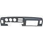 DASH COVER BLK FITS MODELS WITH AC AND SIDE VENTS GTO/LE MANS/TEMPEST 69