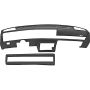 DASH COVER (2 PIECE SET) BLK CUTLASS 78-88