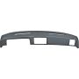 DASH CAP FULL FACE BLK W/ CENTER SPEAKER BLK PLASTIC MALIBU/EL CAMINO/CABALLERO /MONTE CARLO 78-80