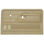 INTERIOR DOOR PANEL BLK W/ MOUNTING HARDWARE (SOLD IN PAIRS) FORD P/U 73-79; BRONCO 78-79
