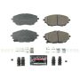 PowerStop Z23-2065 PowerStop - Z23 Daily Driver Carbon-Fiber Ceramic Brake Pads with Hardware Kit