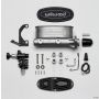 Wilwood 261-13269 HV Tandem M/C Kit w L/H Bracket & Prop Valve - 1in Bore