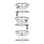 Disc Brakes Australia DB1163SSEV Rear Street Series EV Brake Pads