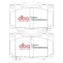 Disc Brakes Australia DB1365SP Front Street Performance Brake Pads
