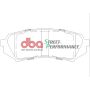 Disc Brakes Australia DB1383SP Rear Street Performance Brake Pads