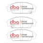 Disc Brakes Australia DB1452XP Front Xtreme Performance Brake Pads