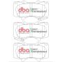 Disc Brakes Australia DB1482SP Front Street Performance Brake Pads