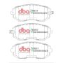 Disc Brakes Australia DB1491SP Front Street Performance Brake Pads