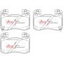 Disc Brakes Australia DB15003XP Front Xtreme Performance Brake Pads