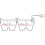 Disc Brakes Australia DB15005XP Front Xtreme Performance Brake Pads
