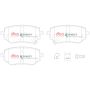 Disc Brakes Australia DB15015SP Rear Street Performance Brake Pads